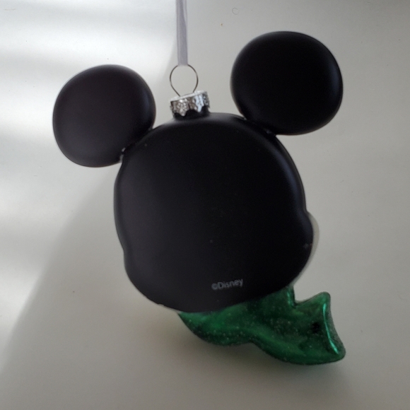 Hallmark Disney Mickey and Minnie Blown Glass Christmas Ornaments Set of… - Picture 4 of 15